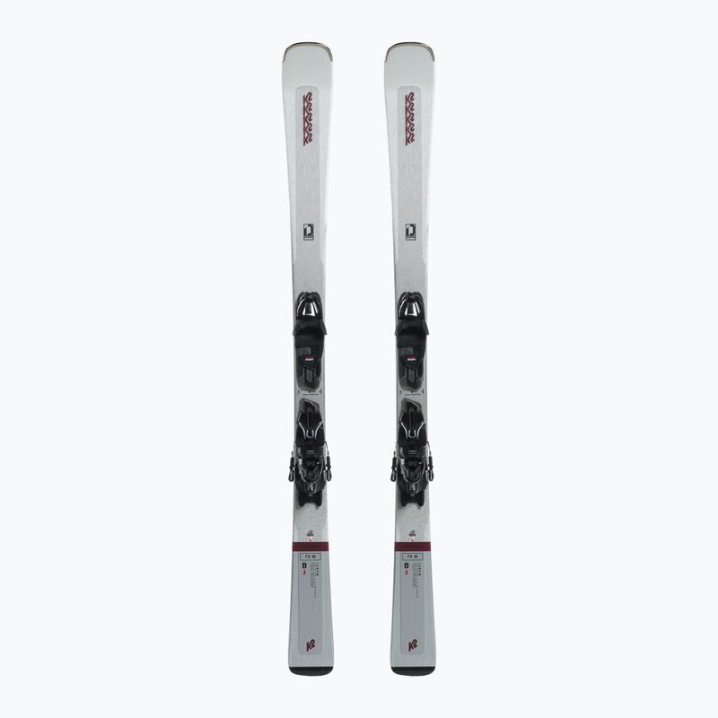 Sci alpino femminile K2 Disruption 75 W + attacchi 10 Quikclik Free
