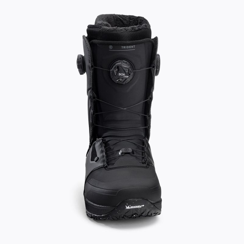 Scarponi da snowboard da uomo RIDE Trident 2022 nero 3