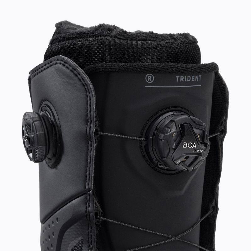 Scarponi da snowboard da uomo RIDE Trident 2022 nero 6