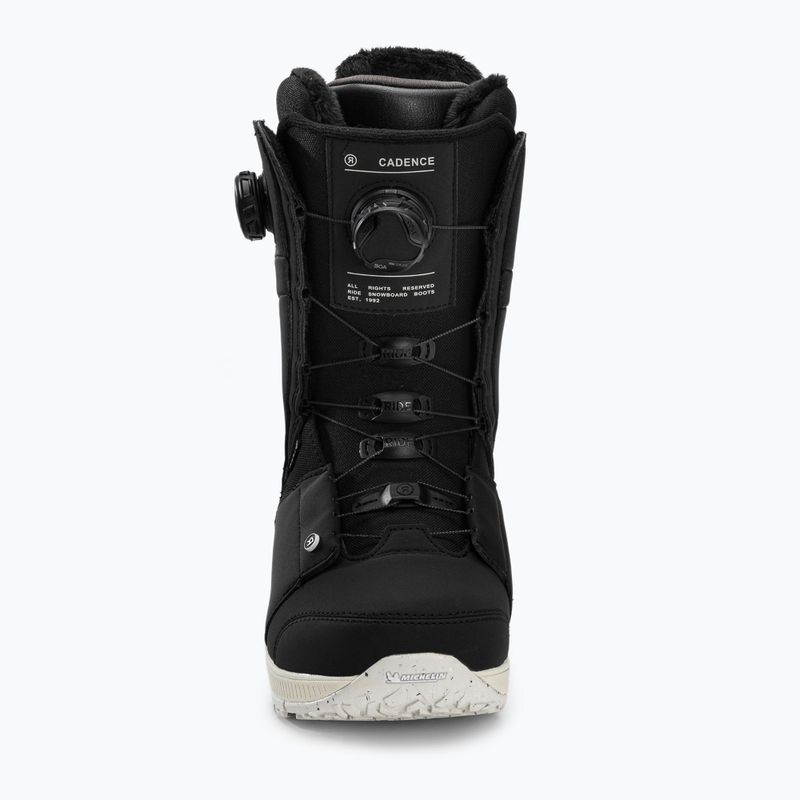 Scarponi da snowboard da donna RIDE Cadence 2022 nero 3