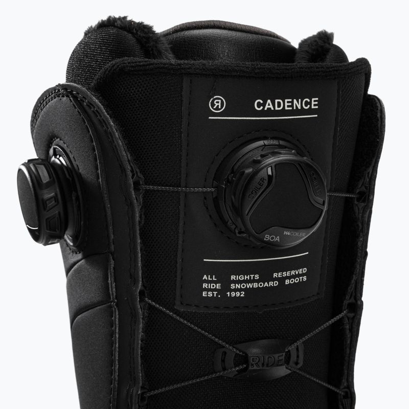 Scarponi da snowboard da donna RIDE Cadence 2022 nero 6