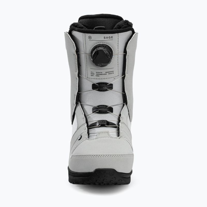 Scarponi da snowboard da donna RIDE Sage grigio 3