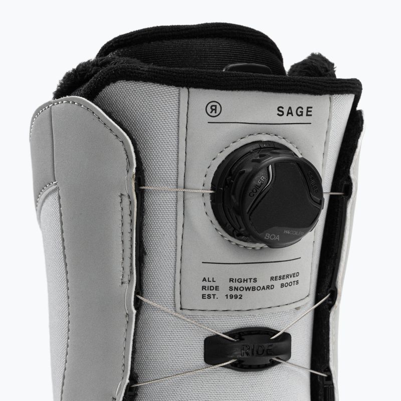 Scarponi da snowboard da donna RIDE Sage grigio 6