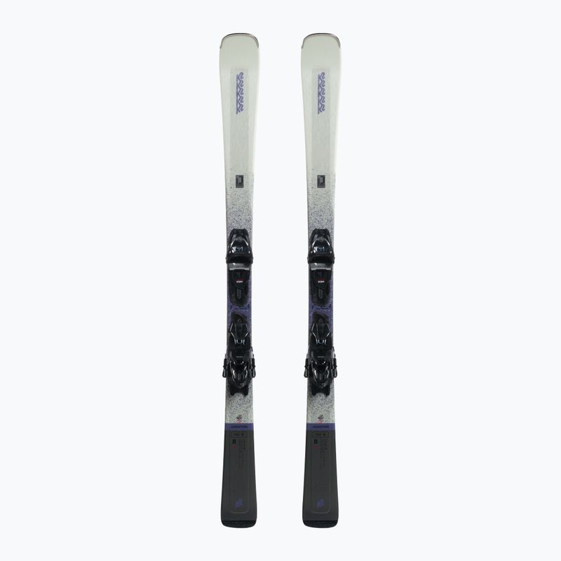 Sci da discesa femminile K2 Disruption 76C W + attacchi 10 Compact Quikclik Free