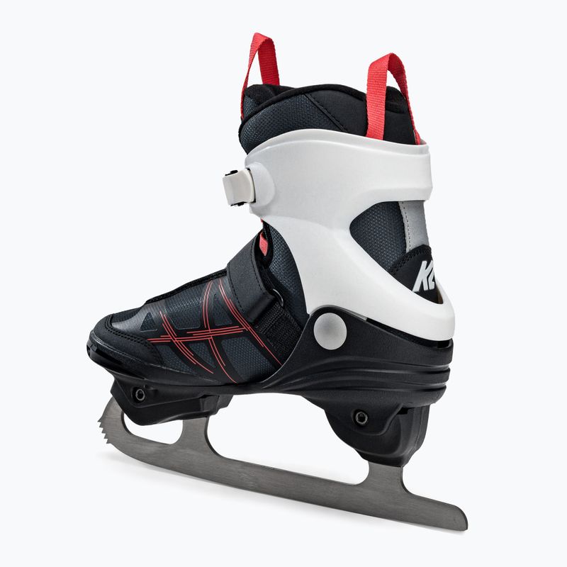 Pattini da donna K2 Alexis Ice Fb nero/rosso 3