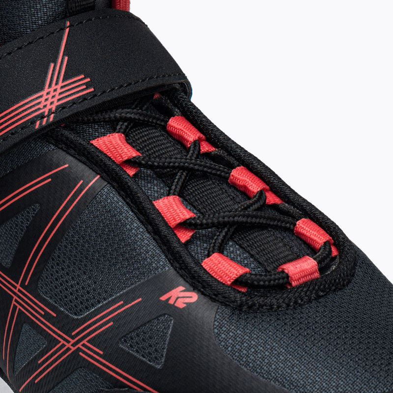 Pattini da donna K2 Alexis Ice Fb nero/rosso 5