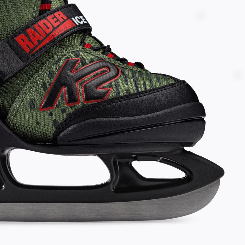 Pattini per bambini K2 Raider Ice verde 7