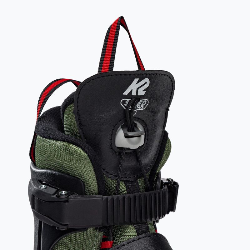 Pattini per bambini K2 Raider Ice verde 8