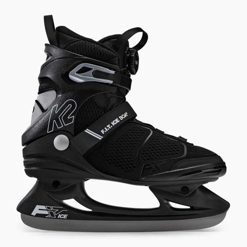 Pattini da uomo K2 F.I.T. Ice Boa nero/bianco 2