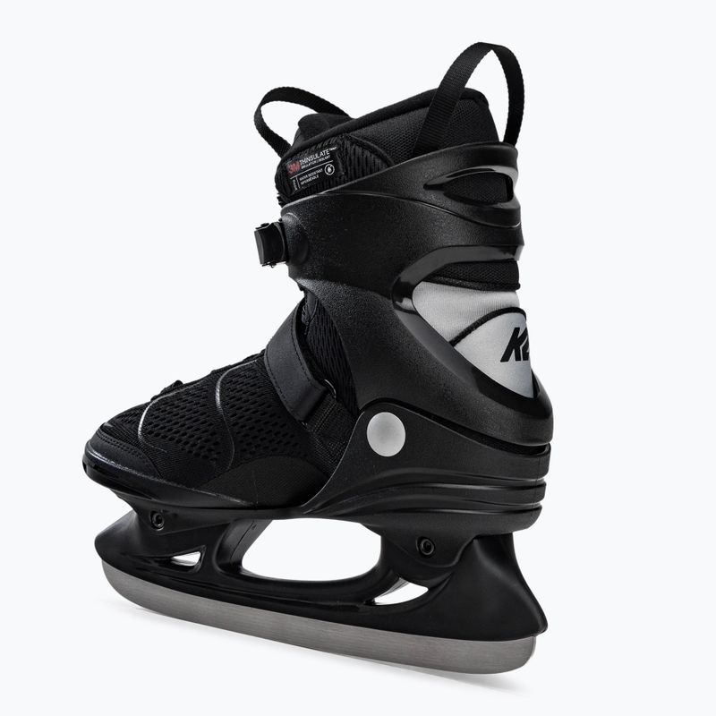 Pattini da uomo K2 F.I.T. Ice Boa nero/bianco 3