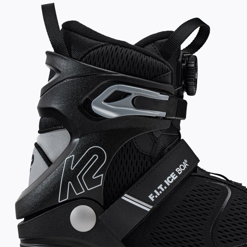Pattini da uomo K2 F.I.T. Ice Boa nero/bianco 6