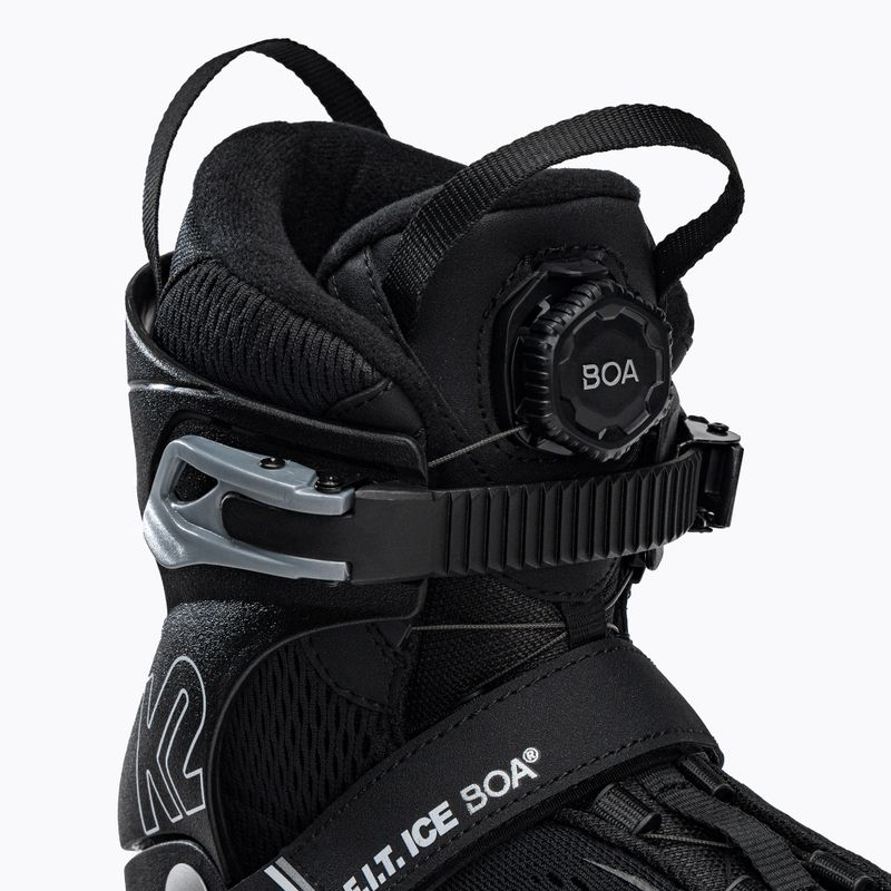 Pattini da uomo K2 F.I.T. Ice Boa nero/bianco 8
