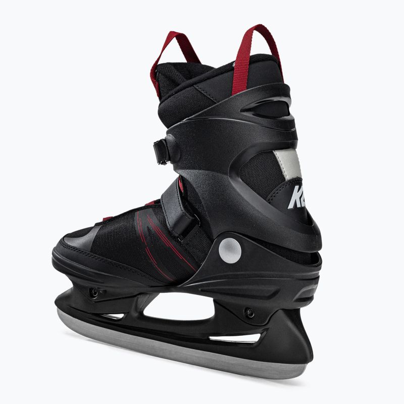 Pattini da uomo K2 F.I.T. Ice nero/rosso 3