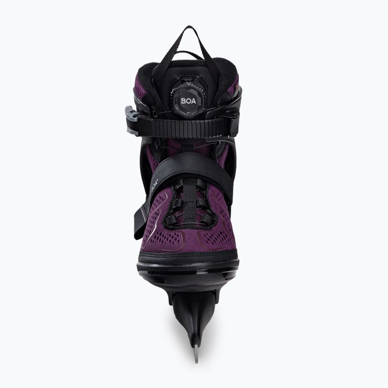 Pattini da donna K2 Alexis Ice Boa nero/viola 4