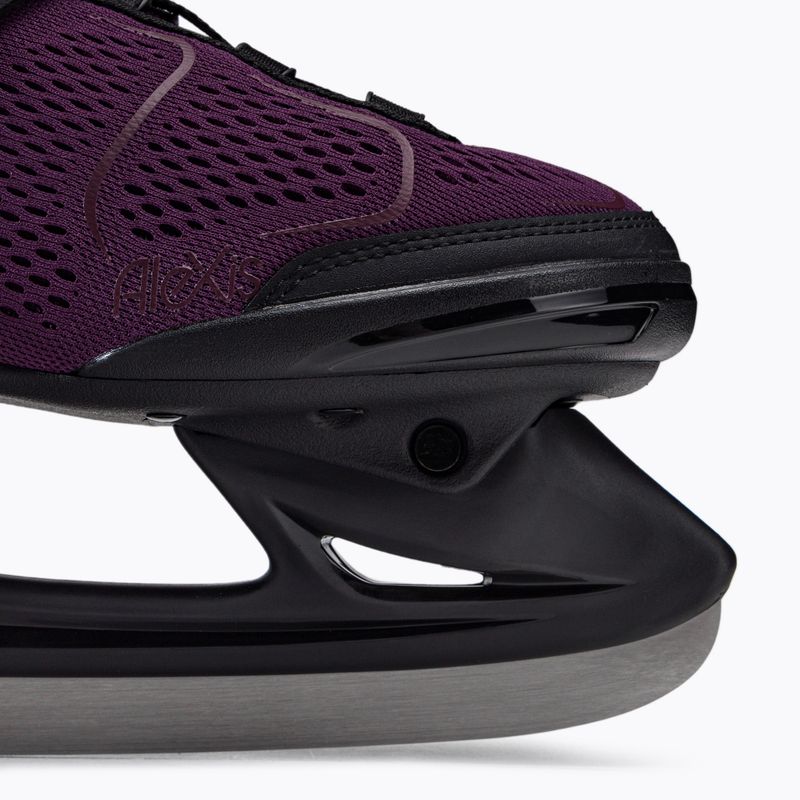 Pattini da donna K2 Alexis Ice Boa nero/viola 7