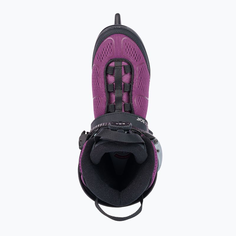Pattini da donna K2 Alexis Ice Boa nero/viola 11