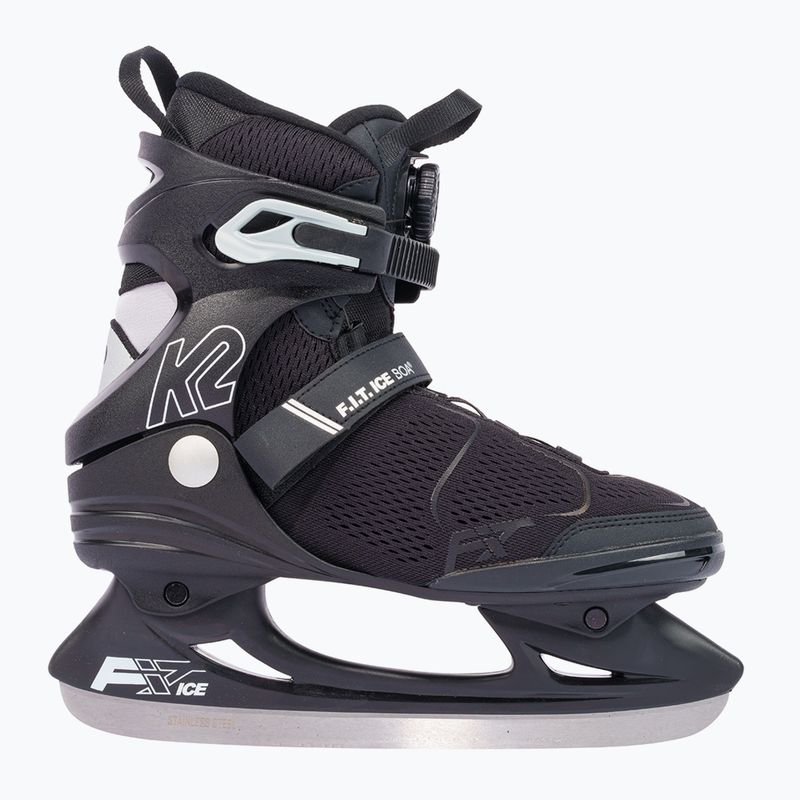 Pattini da uomo K2 F.I.T. Ice Boa nero/bianco 10