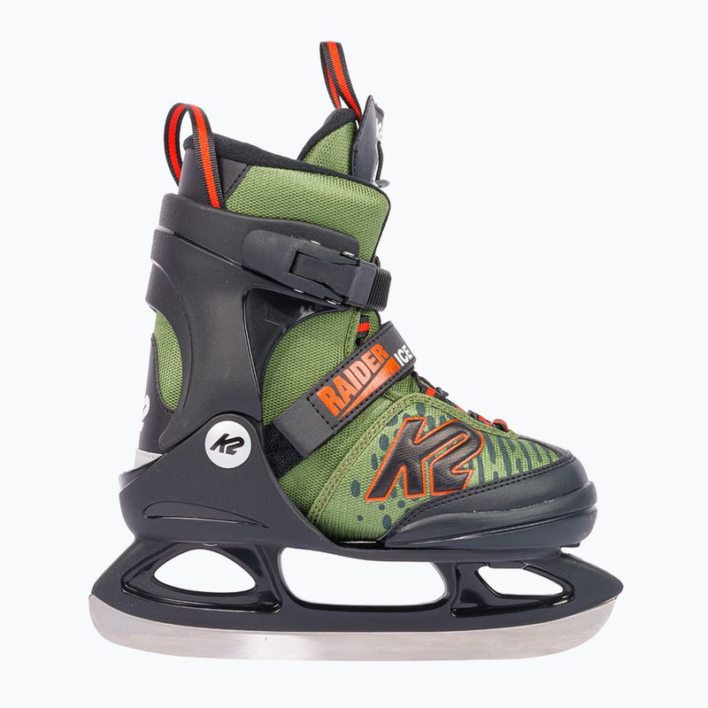 Pattini per bambini K2 Raider Ice verde 10