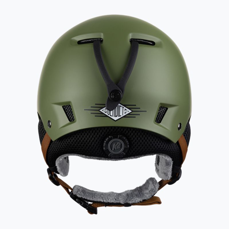 Casco da sci K2 Verdict color oliva 3