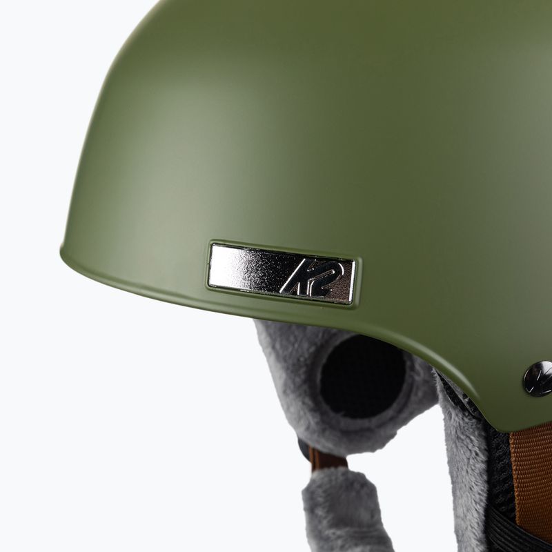 Casco da sci K2 Verdict color oliva 6