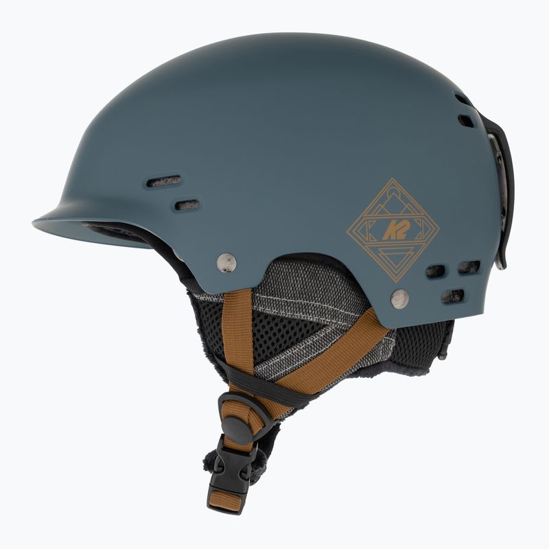 Casco da sci K2 Thrive verde scuro 5
