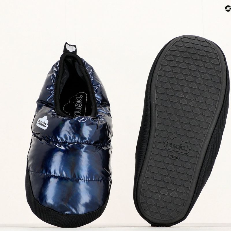 Pantofole invernali Nuvola Classic blu metallizzato 14