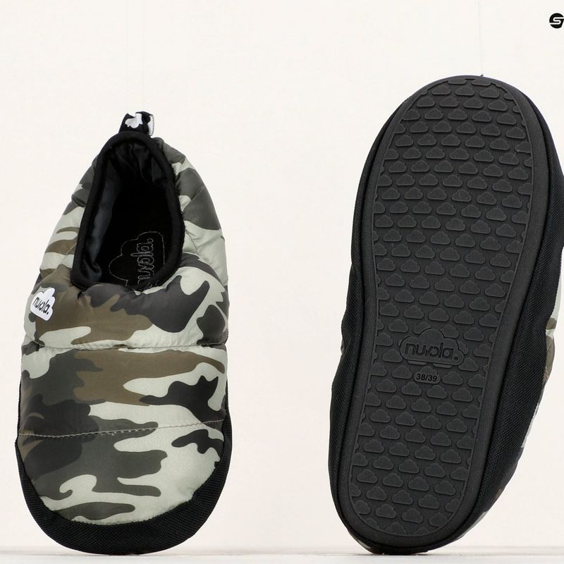 Nuvola Classic nuove pantofole invernali verde mimetico 16