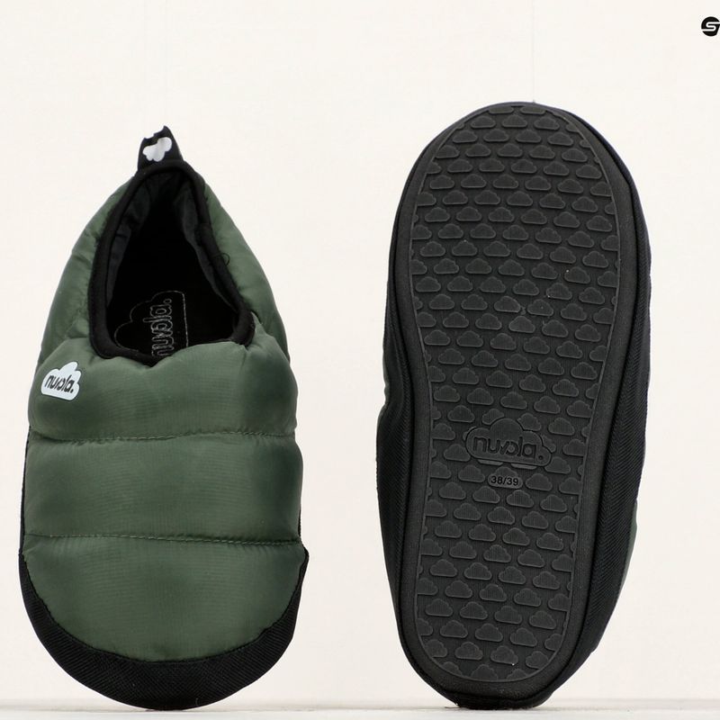 Nuvola Classic pantofole invernali verde militare 13