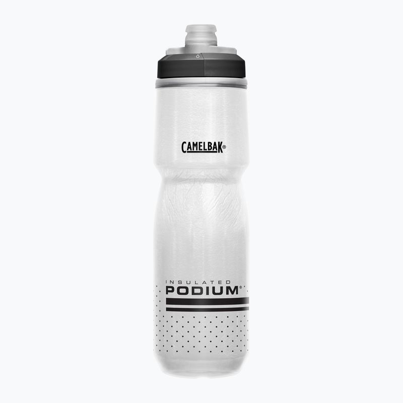 CamelBak Podium Chill bottiglia da bicicletta 710 ml bianco/nero