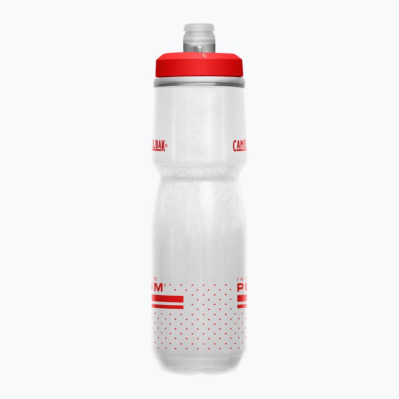 CamelBak Podium Chill bottiglia da ciclismo 710 ml rosso fuoco/bianco 2