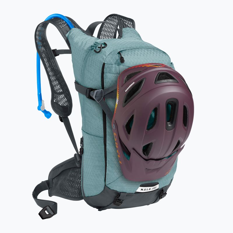Zaino da ciclismo CamelBak M.U.L.E. Pro 14 da donna con serbatoio da 3 litri blu minerale/carbone 13