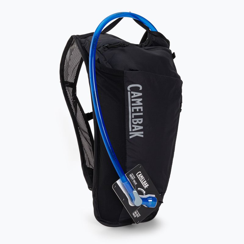 Zaino da bicicletta CamelBak Rogue Light 7 l con serbatoio da 2 l nero/argento
