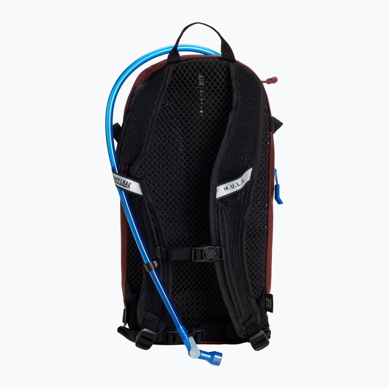 CamelBak M.U.L.E. Zaino da bicicletta da 12 l con vescica da 3 l cotto mattone/nero 2