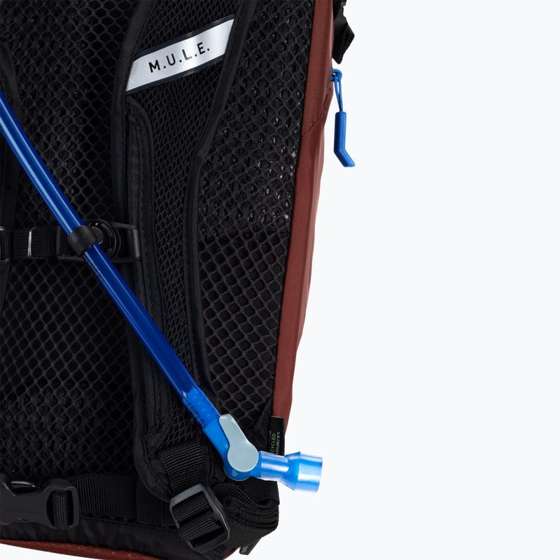 CamelBak M.U.L.E. Zaino da bicicletta da 12 l con vescica da 3 l cotto mattone/nero 5