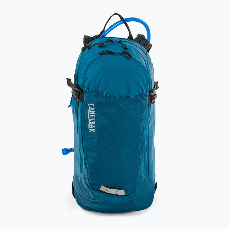 CamelBak M.U.L.E. Zaino da bicicletta da 12 l con serbatoio da 3 l blu marocchino/nero
