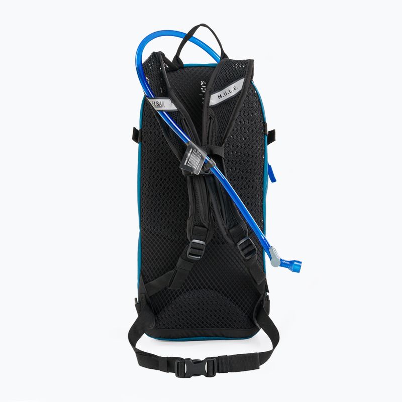 CamelBak M.U.L.E. Zaino da bicicletta da 12 l con serbatoio da 3 l blu marocchino/nero 3