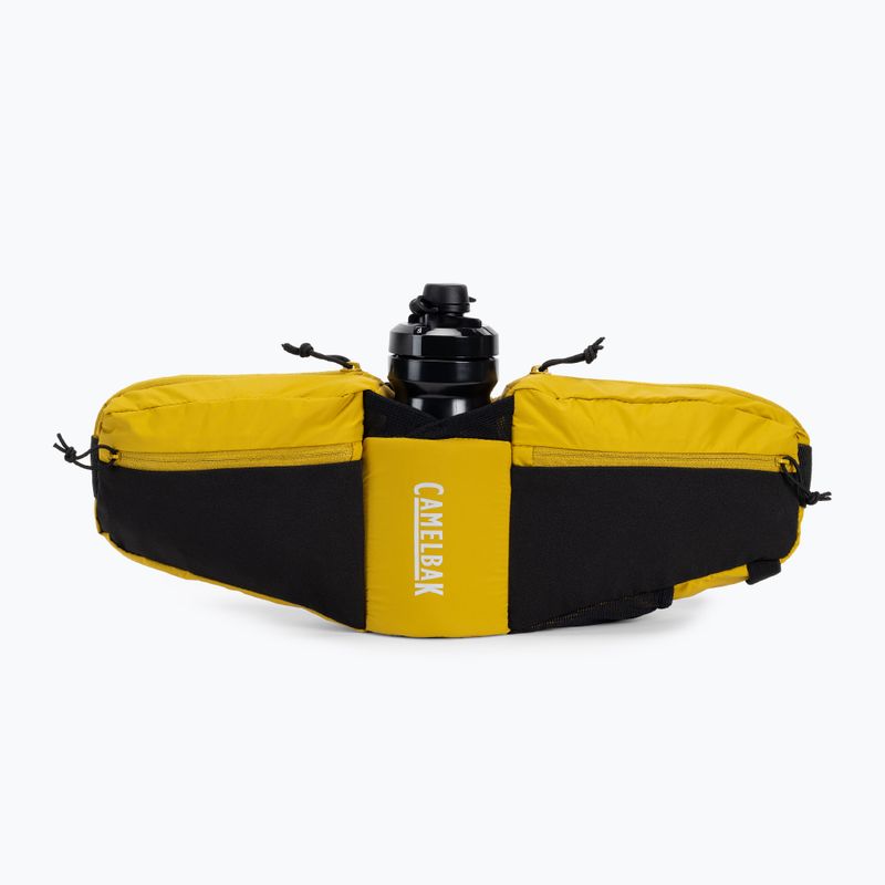 CamelBak Podium Flow 4 l rene da bicicletta con bottiglia da 620 ml oro/nero 3