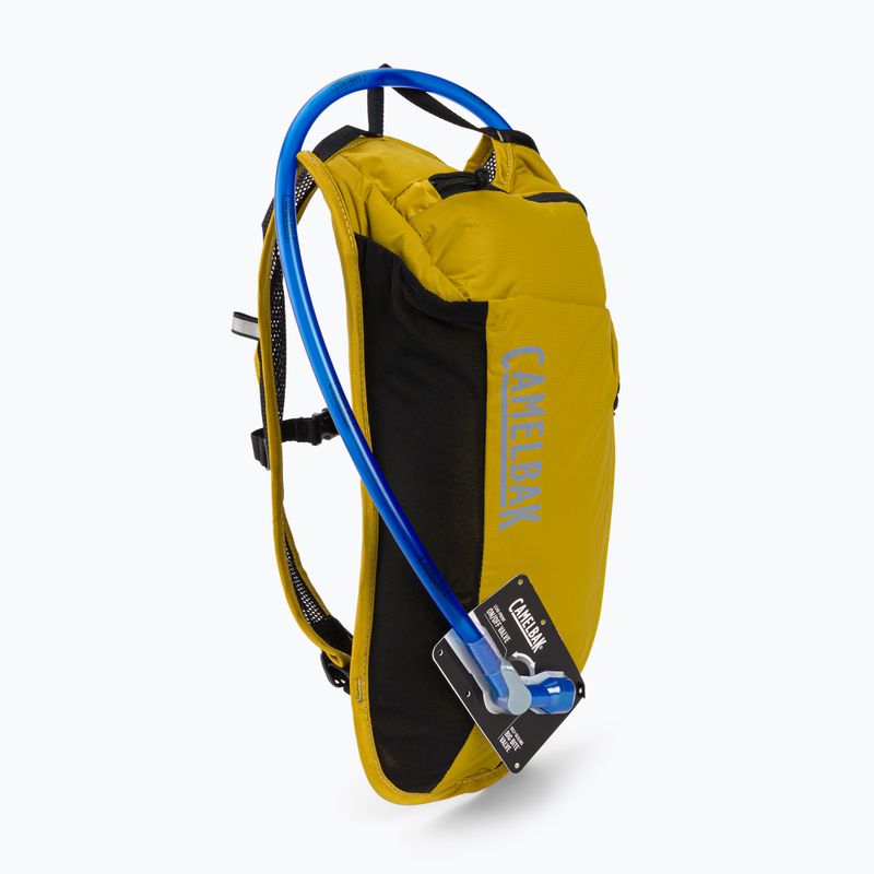 Zaino da bicicletta CamelBak Rogue Light 7 l con serbatoio da 2 l oro/nero