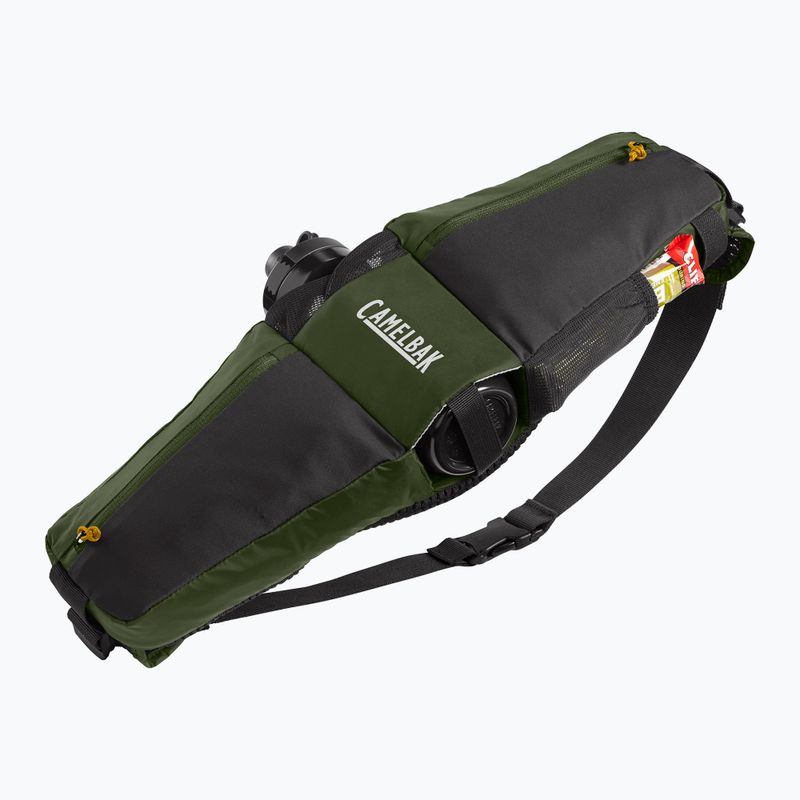 CamelBak Podium Flow 4 l rene da bici con bottiglia da 620 ml verde militare/nero 10