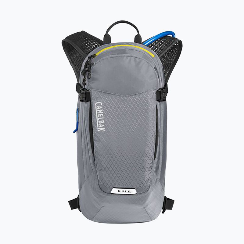 CamelBak M.U.L.E. Zaino da bicicletta da 12 l con serbatoio da 3 l gunmetal/lime