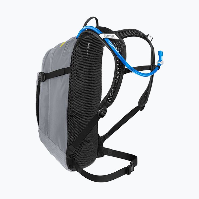 CamelBak M.U.L.E. Zaino da bicicletta da 12 l con serbatoio da 3 l gunmetal/lime 4