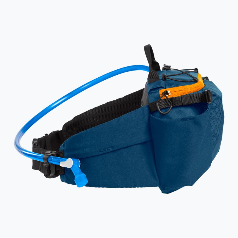 CamelBak M.U.L.E. 5 l Waist Pack Bike Kidney con bottiglia da 2,5 l gibraltar navy/arancio 4
