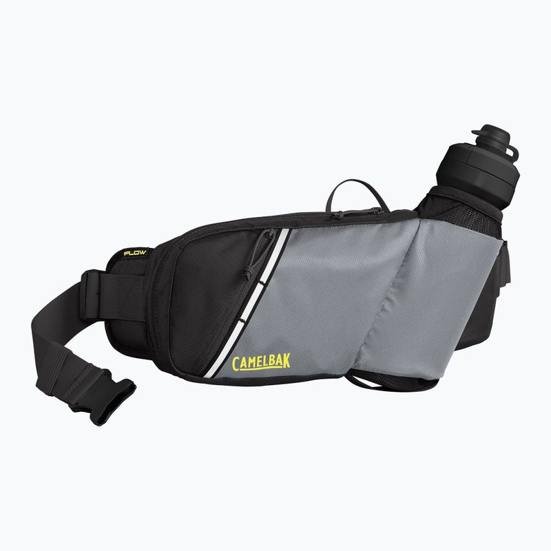 CamelBak Podium Flow rene da bicicletta con bottiglia da 620 ml argento/lime