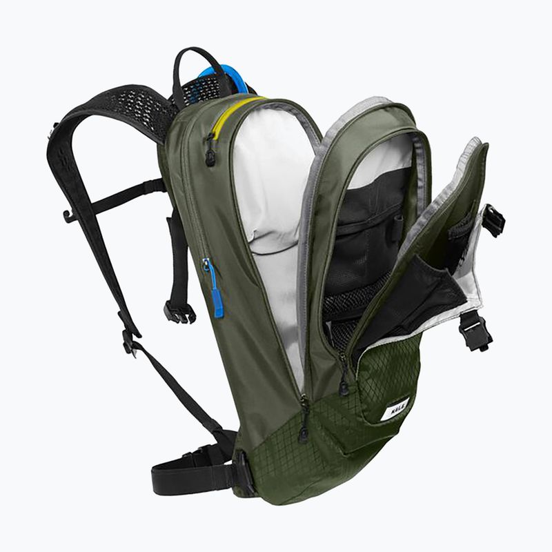 CamelBak M.U.L.E. Zaino da bicicletta da 12 l con serbatoio da 3 l oliva polverosa 6