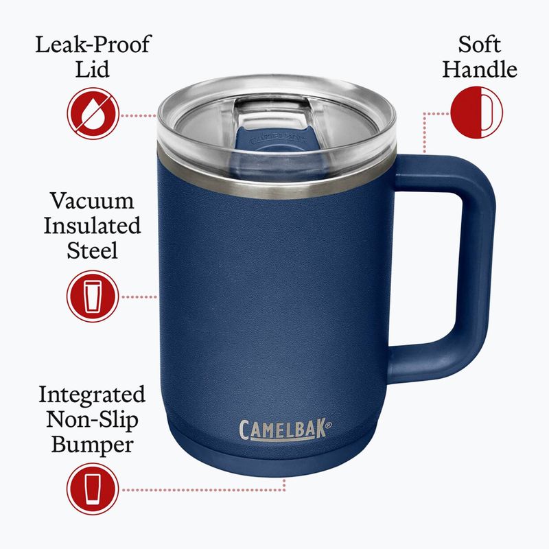 CamelBak Thrive Mug Tazza termica isolata SST 470 ml navy 5