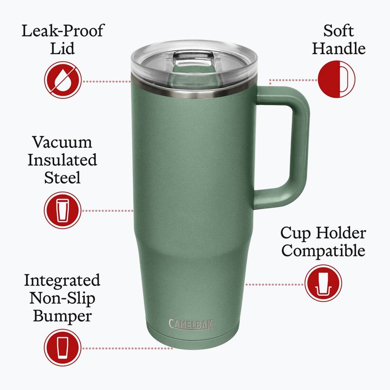 CamelBak Thrive Mug isolata SST 950 ml tazza termica moss 6