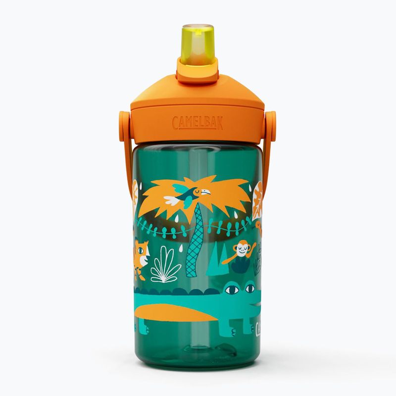 CamelBak Thrive Flip Straw Kids 400ml Bottiglia da viaggio con animali della giungla 2