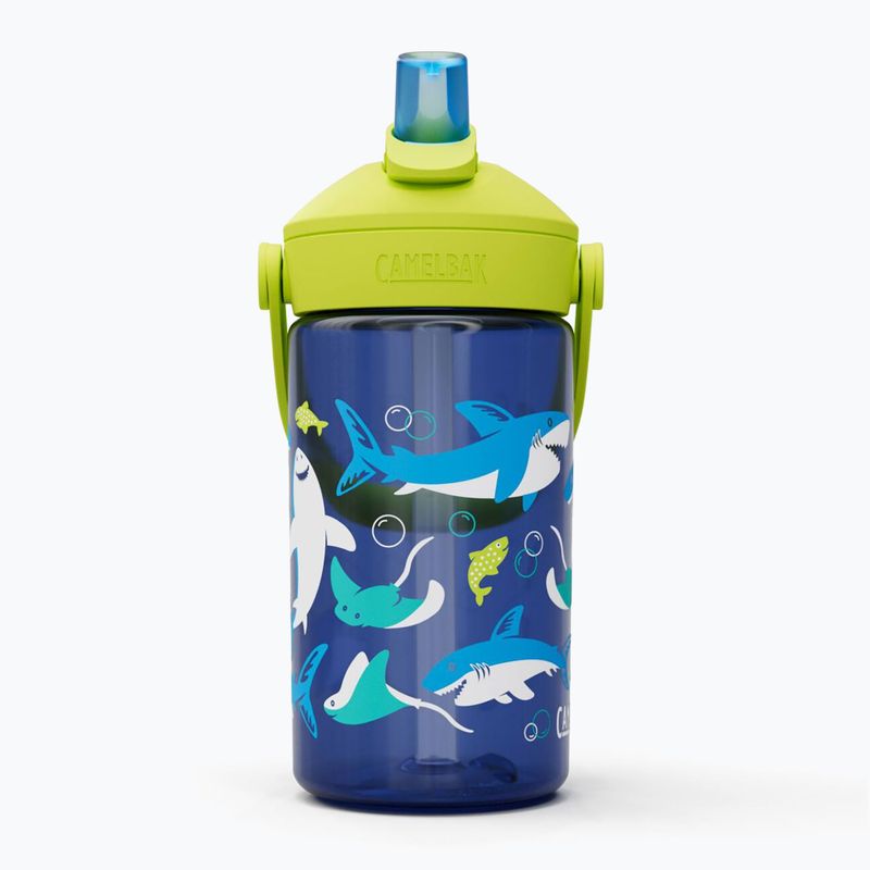 CamelBak Thrive Flip Straw Kids 400ml bottiglia da viaggio per squali e razze 2