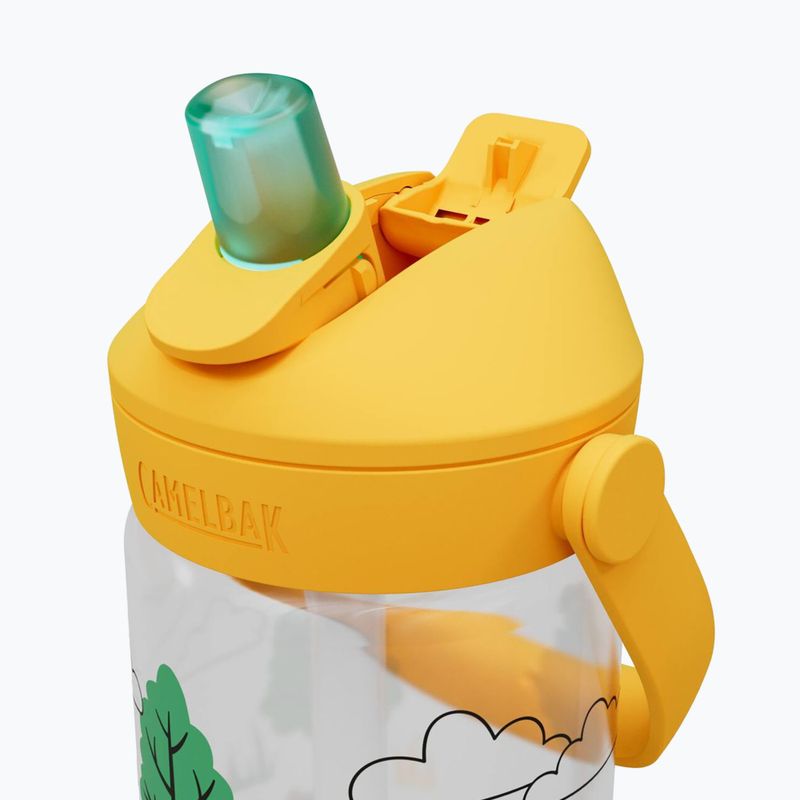 CamelBak Thrive Flip Straw Kids 400ml bottiglia da viaggio per trattori e alberi 3