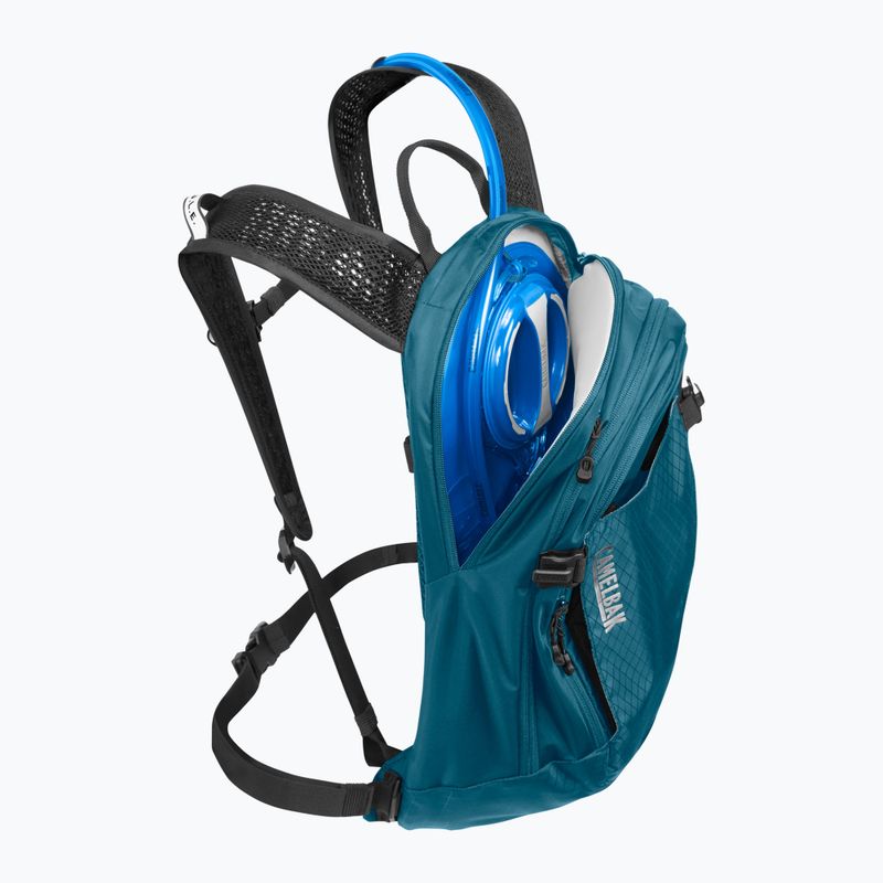 CamelBak M.U.L.E. Zaino da bicicletta da 12 l con serbatoio da 3 l S25 blu marocchino/nero 5